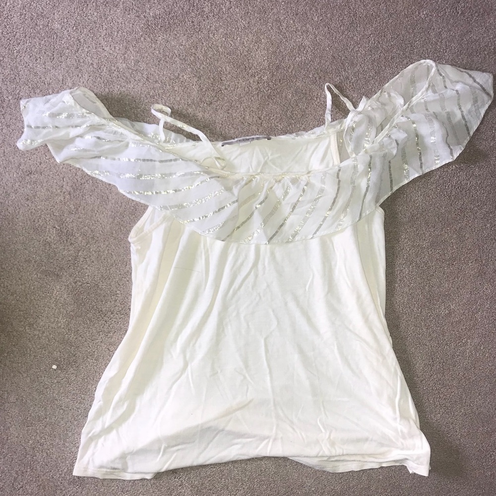Loft off shoulder top